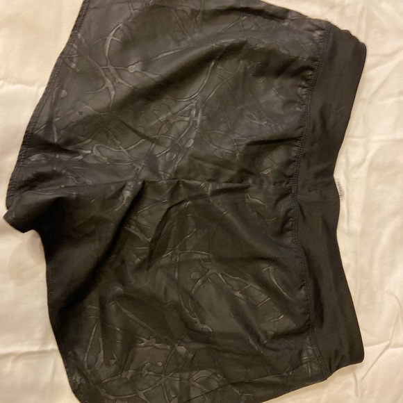 Black athletic shorts - Picture 2 of 3